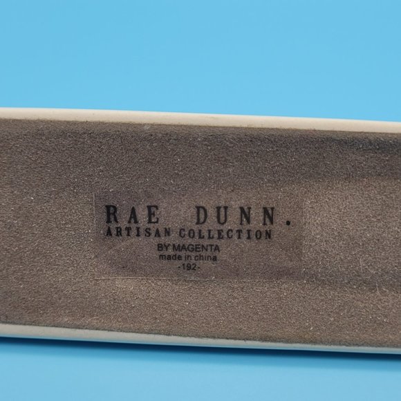 Rae Dunn Desk Plaque Get Busy Monochrome Black and White - Picture 4 of 7